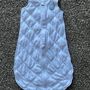 Dreamland Baby White Weighted Sack 0-6 months, 8-16 pounds Sleeping Bag Comfort